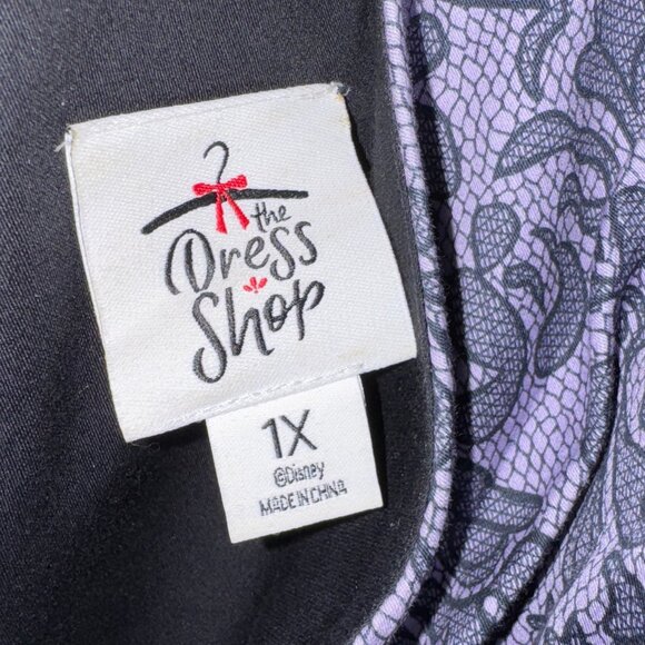 The Dress Shop (Disney) - Purple and Black Haunted Mansion Dress. Size 1X. - Picture 6 of 6